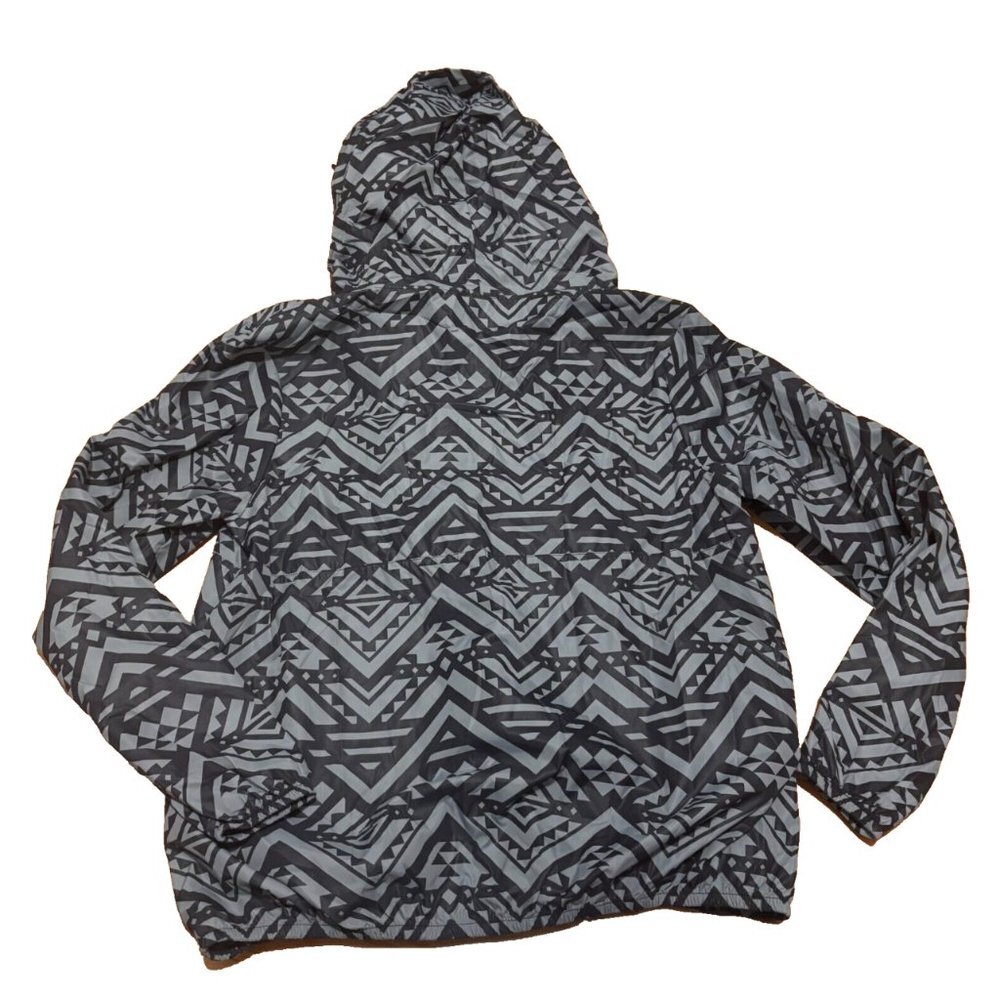 Victorias Secret PINK Anorak Jacket Aztec Hoodie Drawstring Dog Half Zip Size XS - Picture 4 of 4